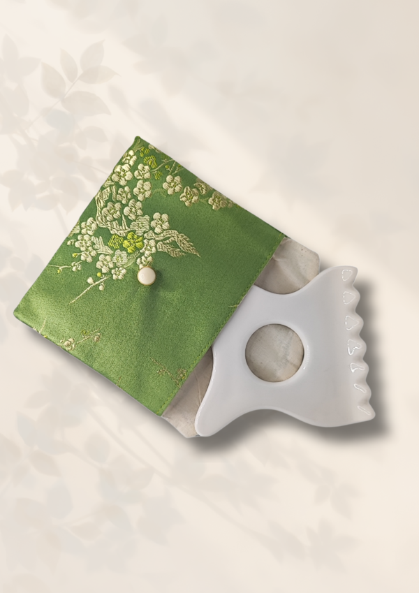 3 in 1 Gua Sha en céramique