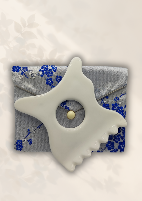 3 in 1 Gua Sha en céramique